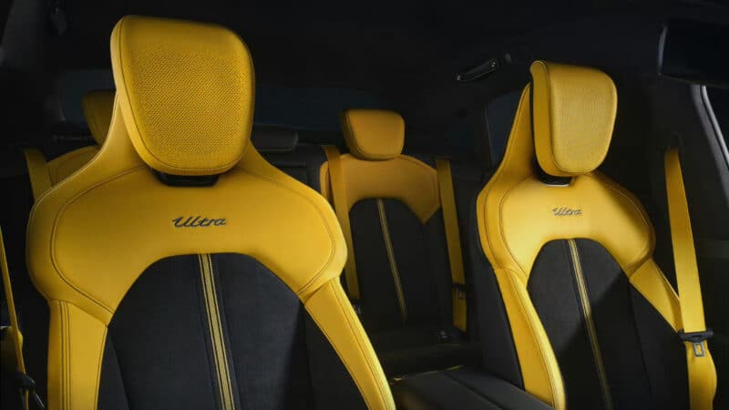 Interior del Xiaomi SU7 Ultra Interior del Xiaomi SU7 Ultra