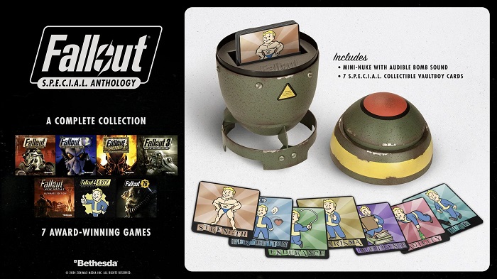 Bethesda ha anunciado la compilación Fallout S.P.E.C.I.A.L, que incluirá todas las partes de la icónica franquicia y ... una bomba nuclear.-2 Bethesda ha anunciado la compilación Fallout S.P.E.C.I.A.L, que incluirá todas las partes de la icónica franquicia y ... una bomba nuclear.-2