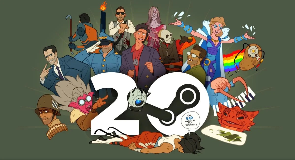 ¡Steam cumple 20 años! Valve celebra el aniversario de su tienda y recuerda los principales acontecimientos de la historia de Steam, además de hacer regalos a los usuarios ¡Steam cumple 20 años! Valve celebra el aniversario de su tienda y recuerda los principales acontecimientos de la historia de Steam, además de hacer regalos a los usuarios