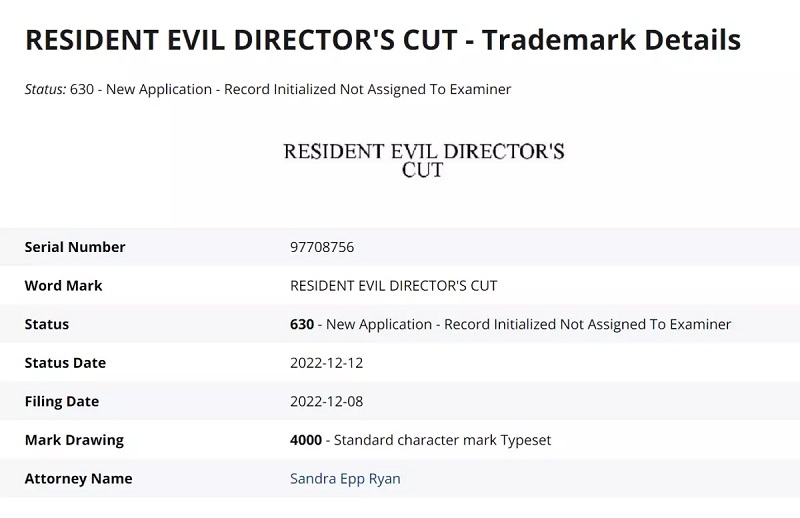 ¿Un nuevo remake de Capcom? Los editores han vuelto a registrar la marca Resident Evil Director's Cut-2 ¿Un nuevo remake de Capcom? Los editores han vuelto a registrar la marca Resident Evil Director's Cut-2