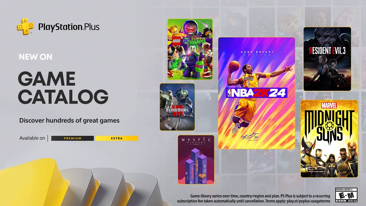 No está nada mal: NBA 2K24, Marvel's Midnight Suns y Resident Evil 3 están entre los juegos de la lista para los suscriptores de PS Plus Extra y Premium en marzo.