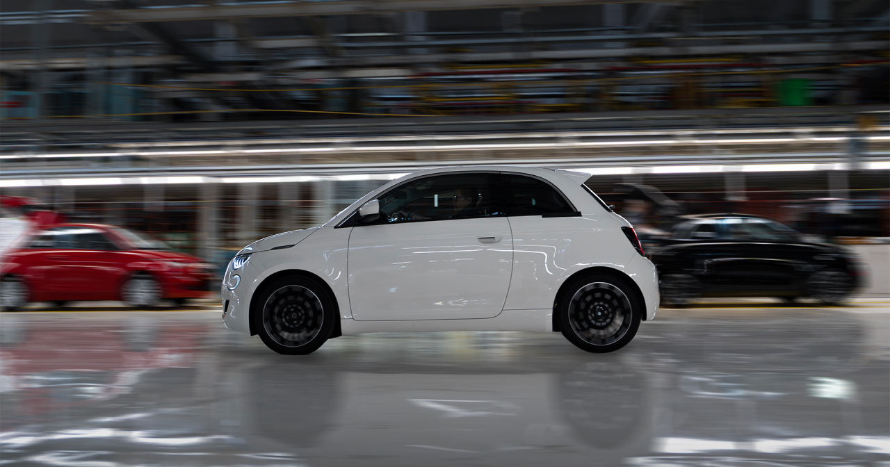 Prototipo Fiat 500 Ibrida Prototipo Fiat 500 Ibrida