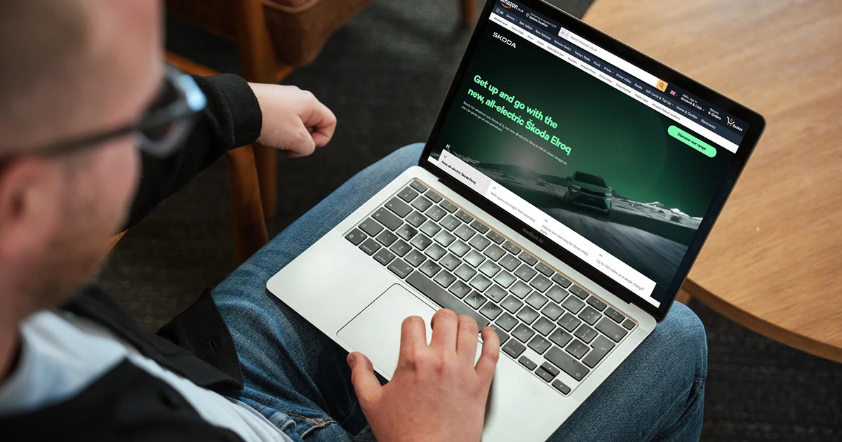 Skoda showroom virtual en Amazon UK