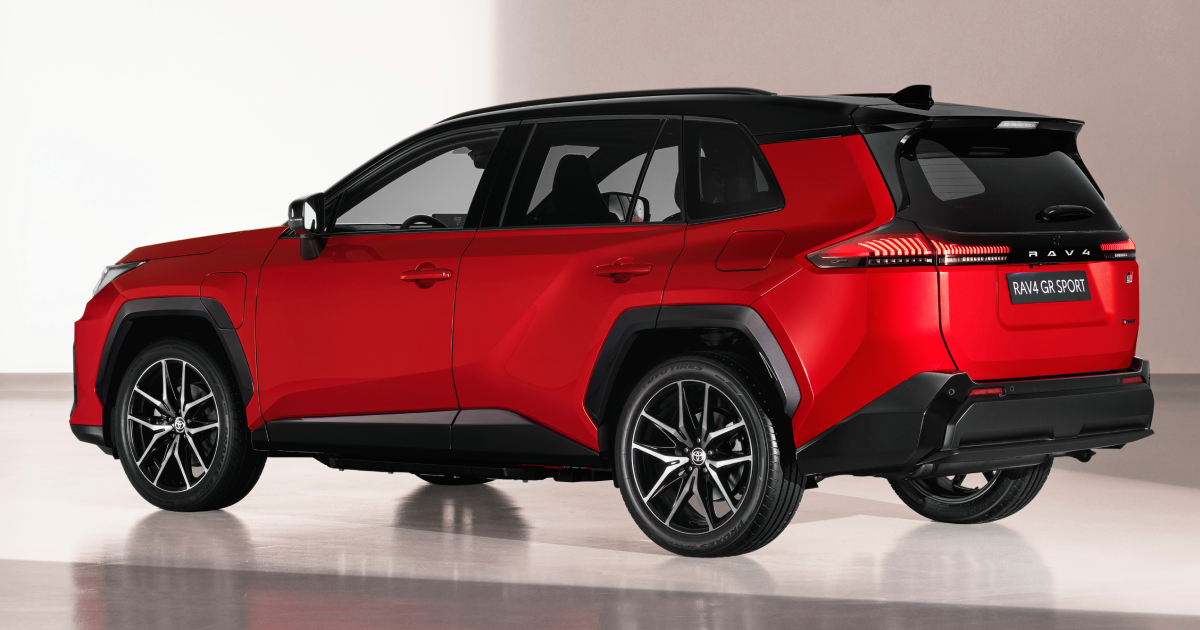 Diseño deportivo del Toyota RAV4 GR Sport