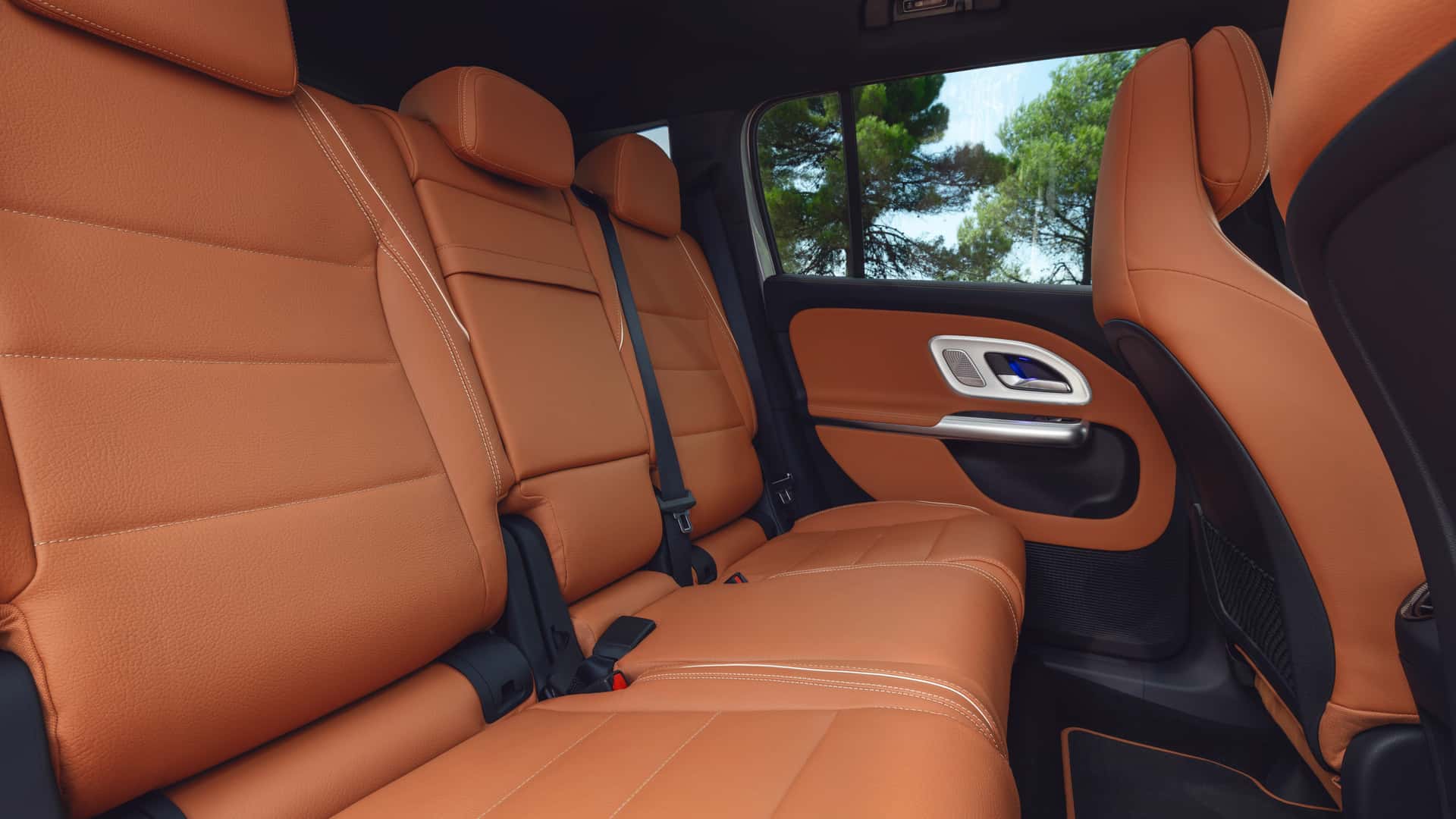 Vista trasera del Mercedes-Benz GLB 2026