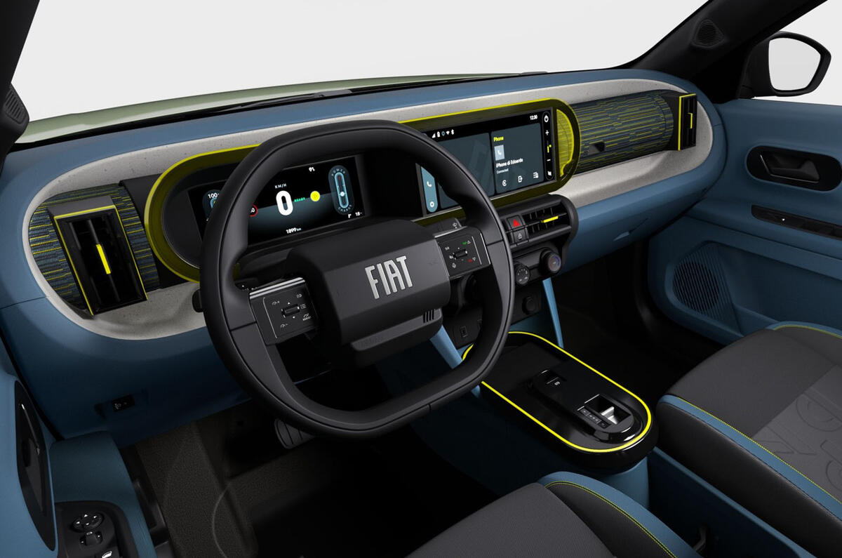 Parte trasera del Fiat Grande Panda