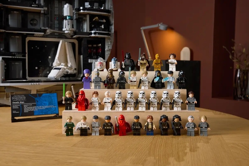 Elementos básicos de las Estrellas de la Muerte de LEGO