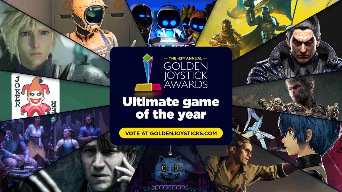 La batalla será seria: comienzan las votaciones para elegir el mejor juego de 2024 en los Golden Joystick Awards La batalla será seria: comienzan las votaciones para elegir el mejor juego de 2024 en los Golden Joystick Awards