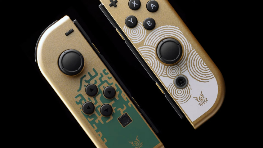 Nintendo ha presentado una edición limitada de la consola Switch OLED, que tiene el estilo de The Legend of Zelda: Tears of the Kingdom-3 Nintendo ha presentado una edición limitada de la consola Switch OLED, que tiene el estilo de The Legend of Zelda: Tears of the Kingdom-3
