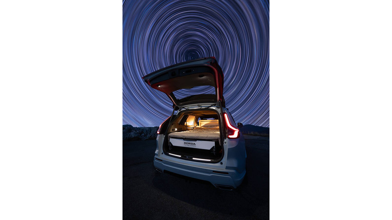Componentes para camping en el Honda CR-V Dream Pod Componentes para camping en el Honda CR-V Dream Pod