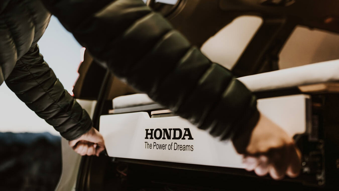 Camping con el Honda CR-V Dream Pod Camping con el Honda CR-V Dream Pod
