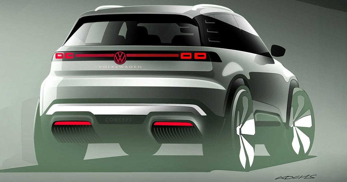 Crossover eléctrico de Volkswagen - concepto 2