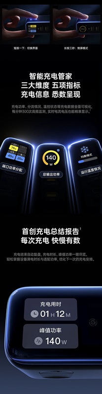 Cargador Baseus 140W plateado Cargador Baseus 140W plateado