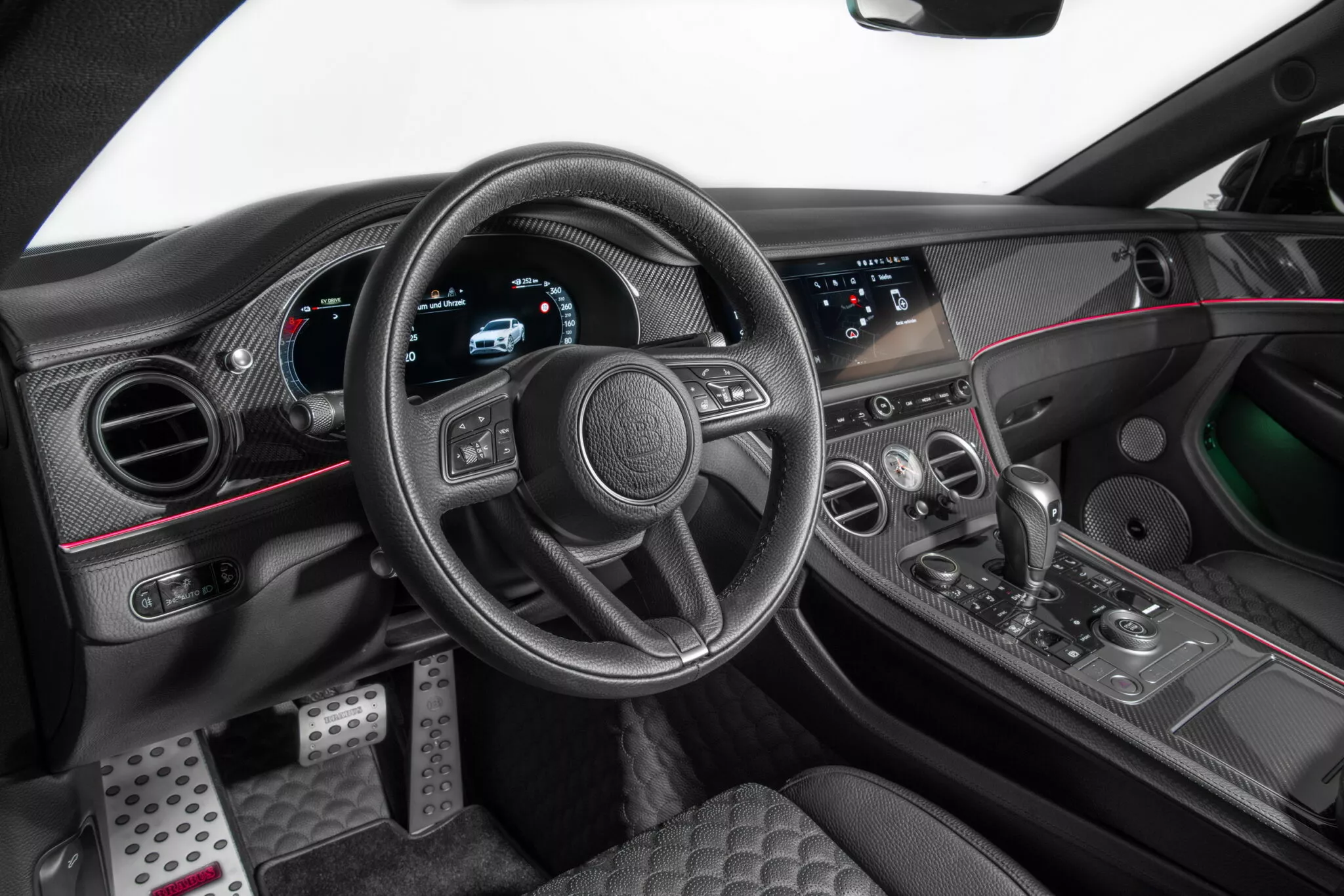 Brabus Glaze Trim y acabado interior