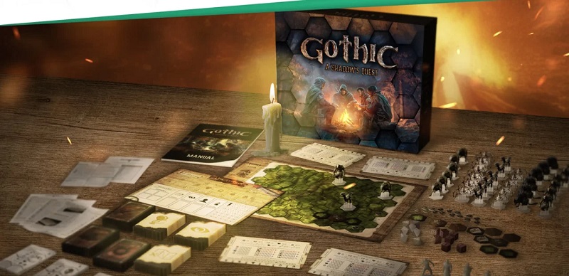 Una escena de Gothic: A Shadow's Quest. Una escena de Gothic: A Shadow's Quest.