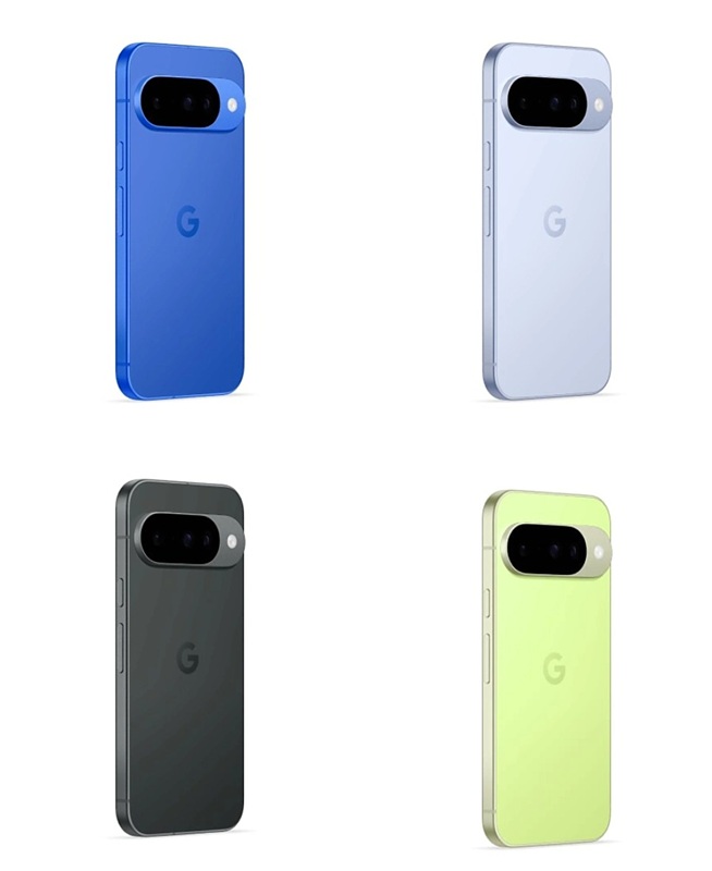 Colores del modelo base Pixel 10