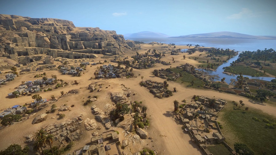 Las primeras capturas de pantalla de Total War: Pharaoh muestran la majestuosa ciudad del antiguo Egipto y el espectacular paisaje arenoso del desierto.-3 Las primeras capturas de pantalla de Total War: Pharaoh muestran la majestuosa ciudad del antiguo Egipto y el espectacular paisaje arenoso del desierto.-3