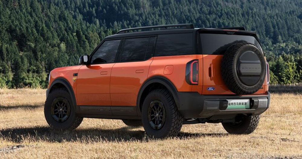 Exhibición de rendimiento del Bronco EV