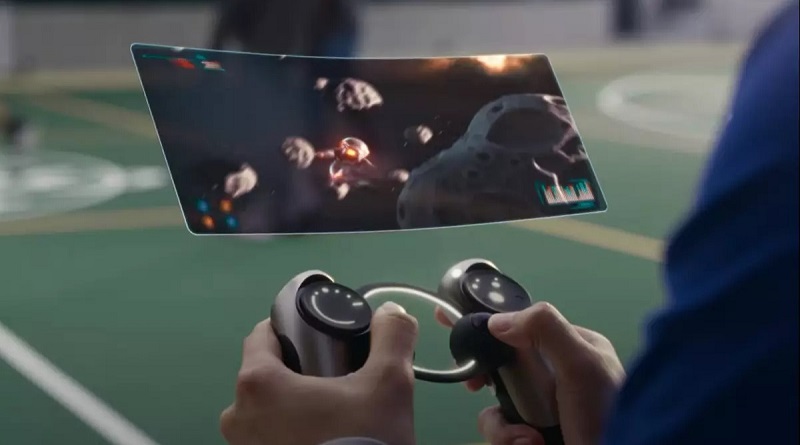 Una mirada al futuro: Sony mostró cómo podrían ser los gamepads, los smartphones, los cascos de realidad virtual, el cine en 3D y la tecnología de juego dentro de diez años.-2 Una mirada al futuro: Sony mostró cómo podrían ser los gamepads, los smartphones, los cascos de realidad virtual, el cine en 3D y la tecnología de juego dentro de diez años.-2