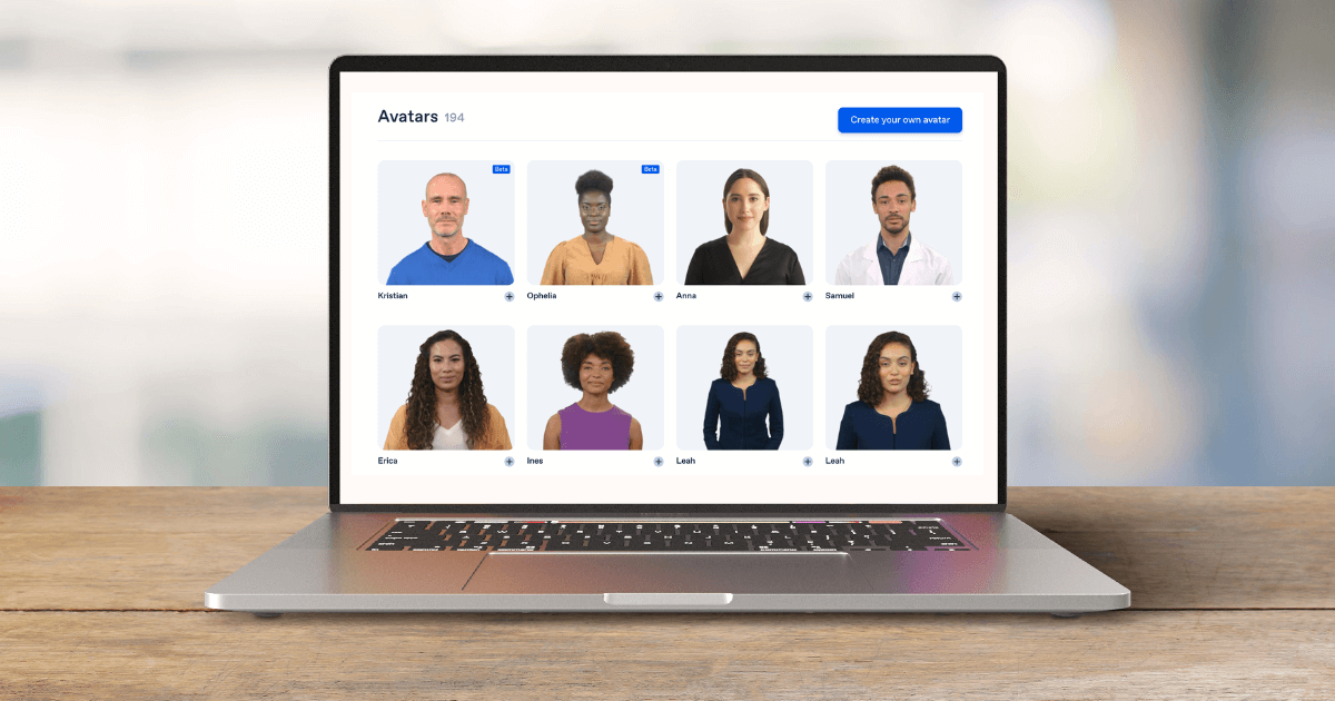 La startup Synthesia presenta avatares expresivos impulsados por inteligencia artificial