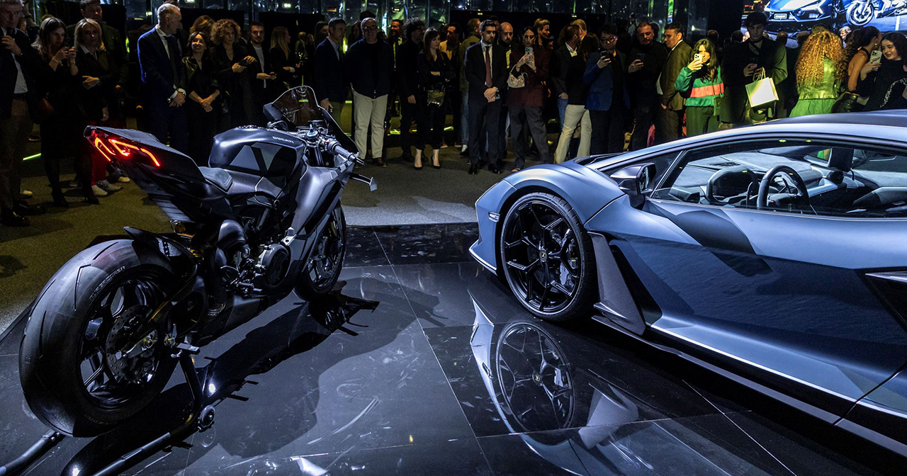 Un proyecto conjunto entre Ducati y Lamborghini.
