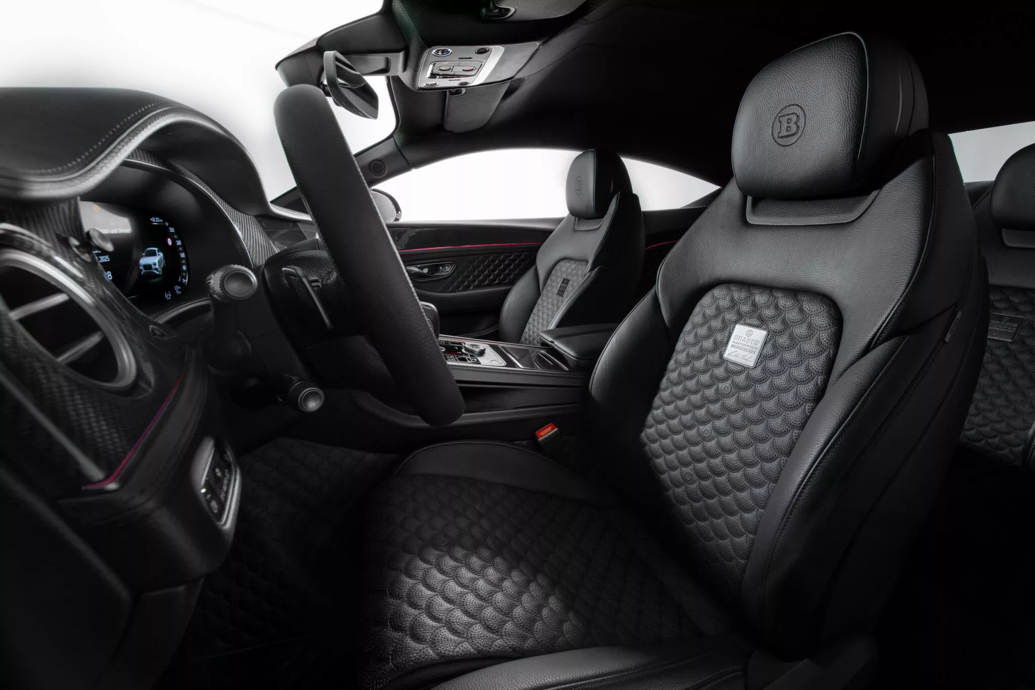 Elementos de decoración de interior de Brabus