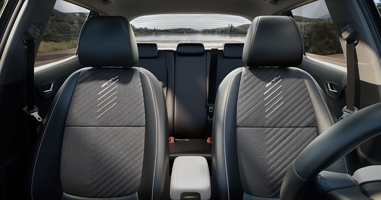El Kia Stonic actualizado para el año modelo 2026 - vista de los aros