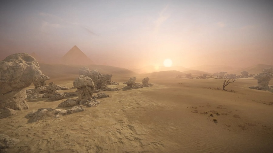 Las primeras capturas de pantalla de Total War: Pharaoh muestran la majestuosa ciudad del antiguo Egipto y el espectacular paisaje arenoso del desierto.-4 Las primeras capturas de pantalla de Total War: Pharaoh muestran la majestuosa ciudad del antiguo Egipto y el espectacular paisaje arenoso del desierto.-4