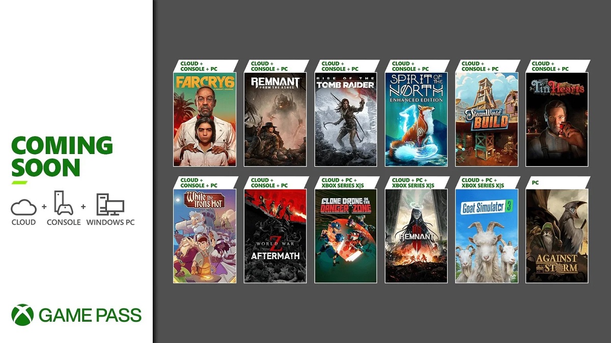 La genial selección de juegos de Microsoft: se desvela oficialmente la lista de novedades del servicio Game Pass en diciembre La genial selección de juegos de Microsoft: se desvela oficialmente la lista de novedades del servicio Game Pass en diciembre