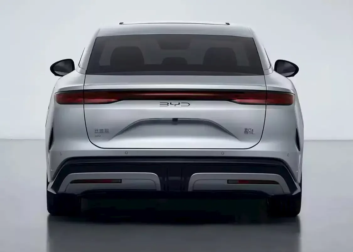 El exterior del nuevo coche eléctrico de BYD