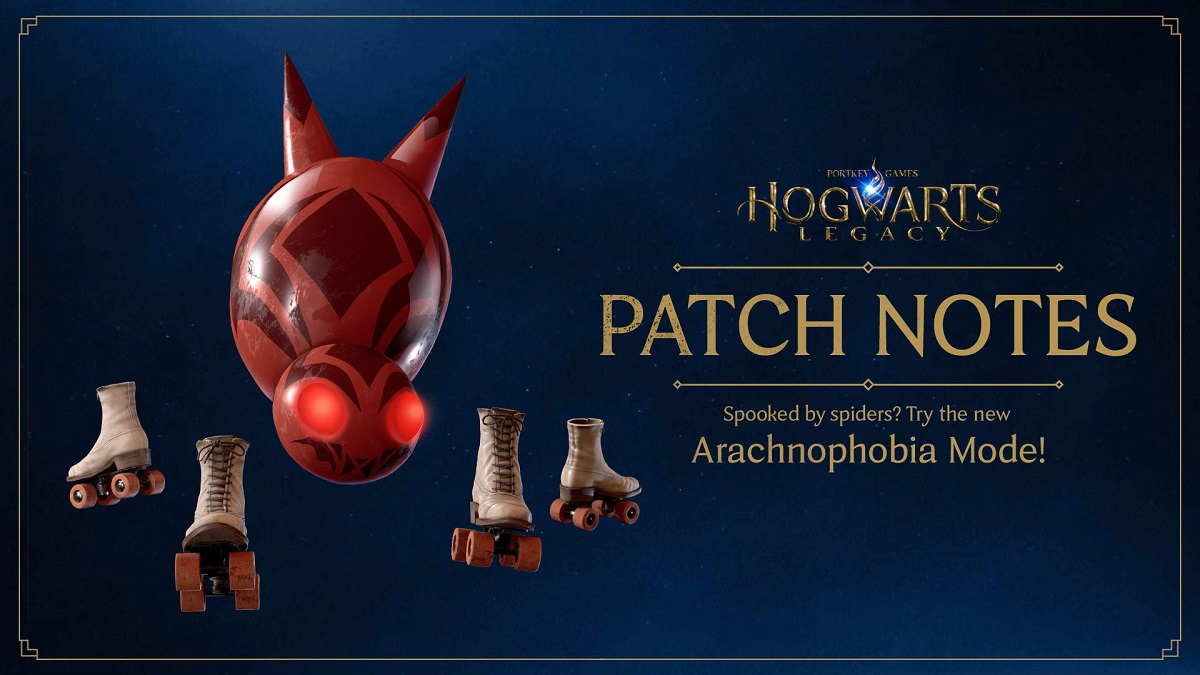Las arañas ya no dan miedo: Hogwarts Legacy recibe un parche que corrige errores e introduce un modo especial para los jugadores aracnofóbicos. Las arañas ya no dan miedo: Hogwarts Legacy recibe un parche que corrige errores e introduce un modo especial para los jugadores aracnofóbicos.
