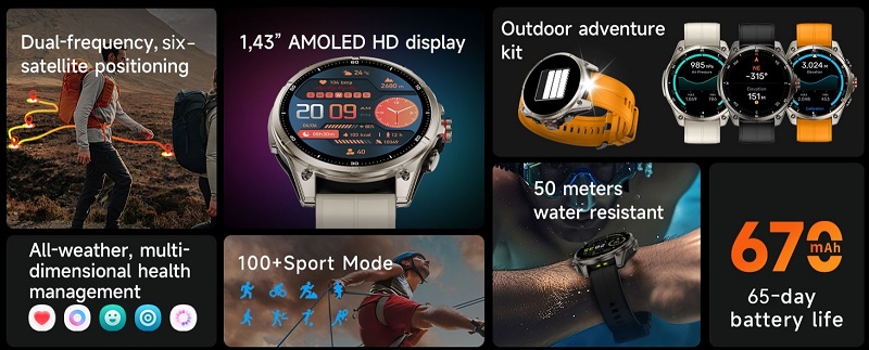 Smartwatch Rollme GT 3 en tu brazo Smartwatch Rollme GT 3 en tu brazo