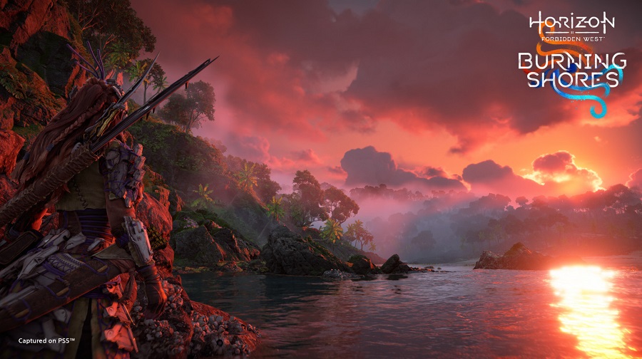 La belleza y el realismo del cielo en las nuevas capturas de pantalla del complemento Burning Shores para Horizon Forbidden West-7