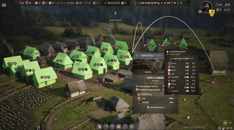 El próximo gran parche añadirá dos nuevos mapas a Manor Lords, la posibilidad de mejorar los edificios y una distribución actualizada de cerveza y mercancías - se han publicado capturas de pantalla-14 El próximo gran parche añadirá dos nuevos mapas a Manor Lords, la posibilidad de mejorar los edificios y una distribución actualizada de cerveza y mercancías - se han publicado capturas de pantalla-14