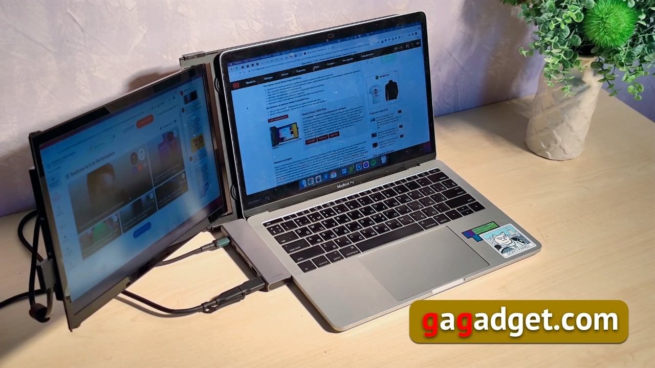 Cómo duplicar la pantalla del portátil y seguir siendo móvil: análisis del monitor transformador USB Mobile Pixels DUEX Plus-2 Cómo duplicar la pantalla del portátil y seguir siendo móvil: análisis del monitor transformador USB Mobile Pixels DUEX Plus-2
