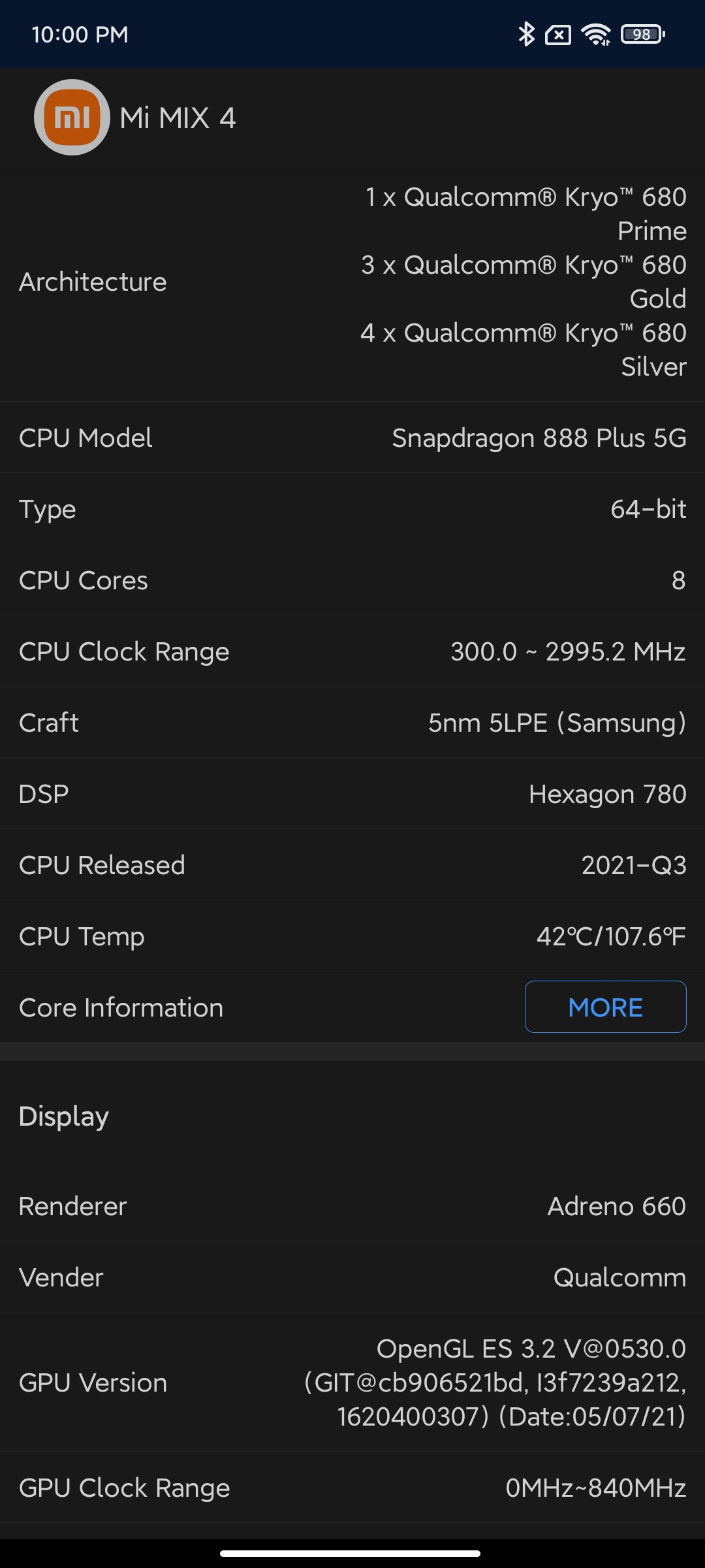 El Xiaomi MIX 4 con mis propios ojos: una cámara frontal debajo de la pantalla que realmente no se ve-32 El Xiaomi MIX 4 con mis propios ojos: una cámara frontal debajo de la pantalla que realmente no se ve-32