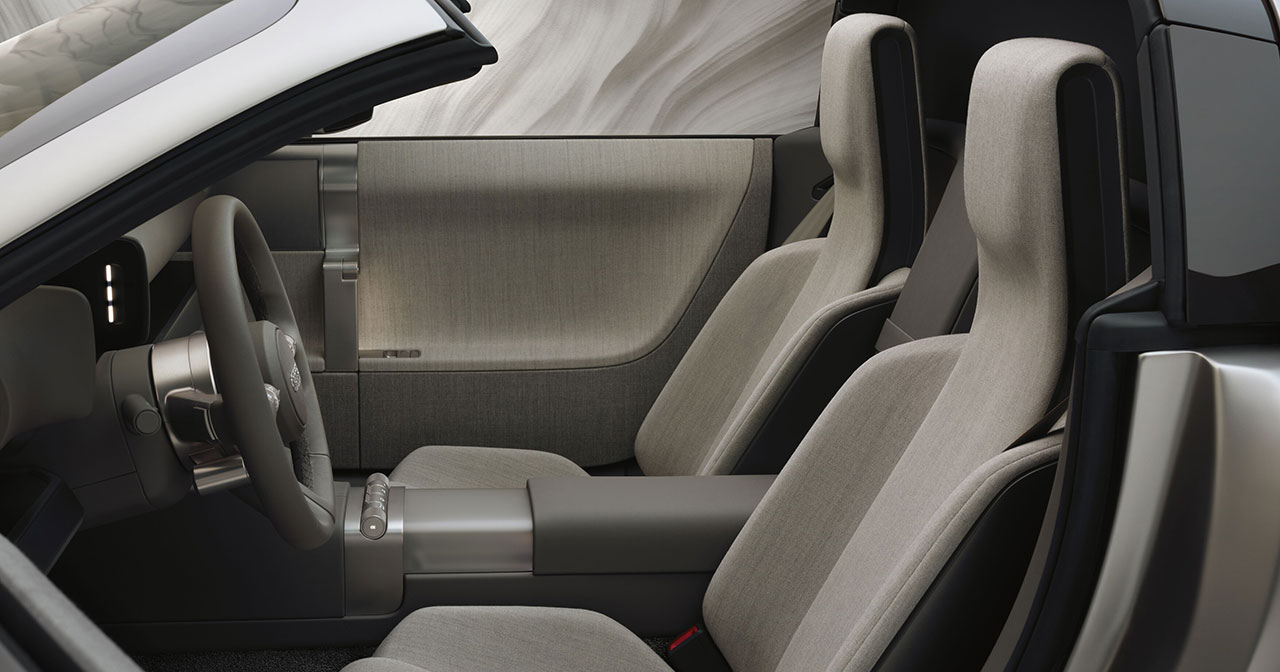 Vista superior del Audi Concept C