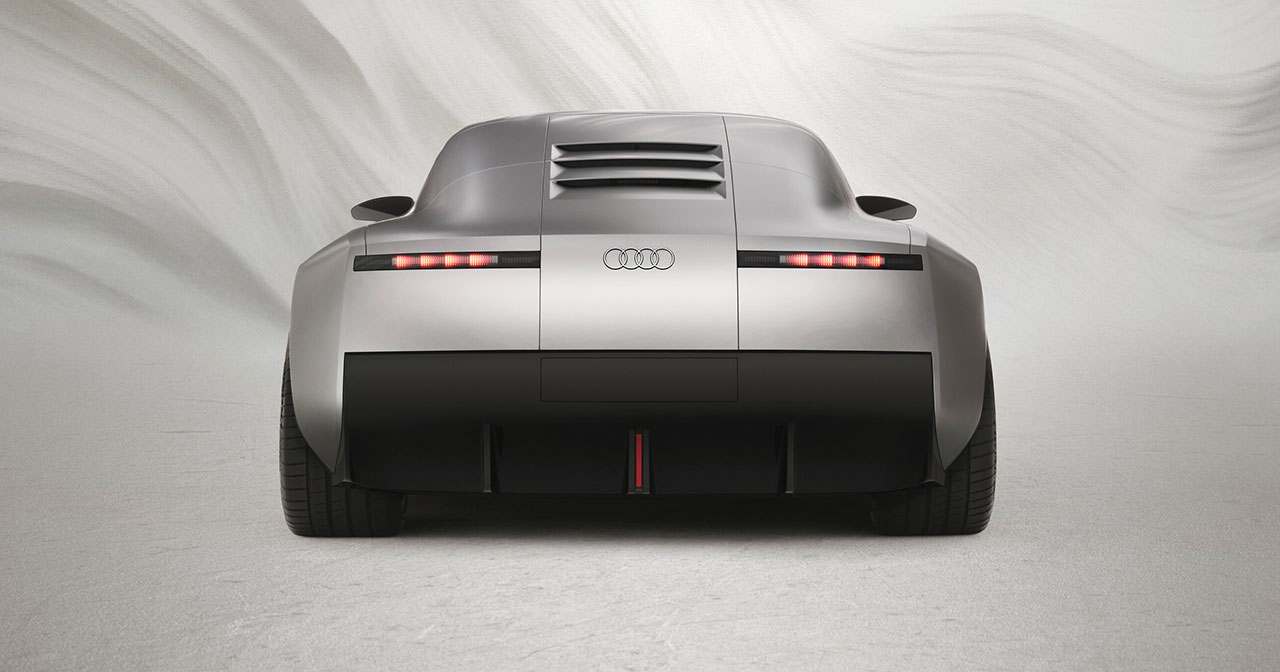 Parte trasera del Audi Concept C