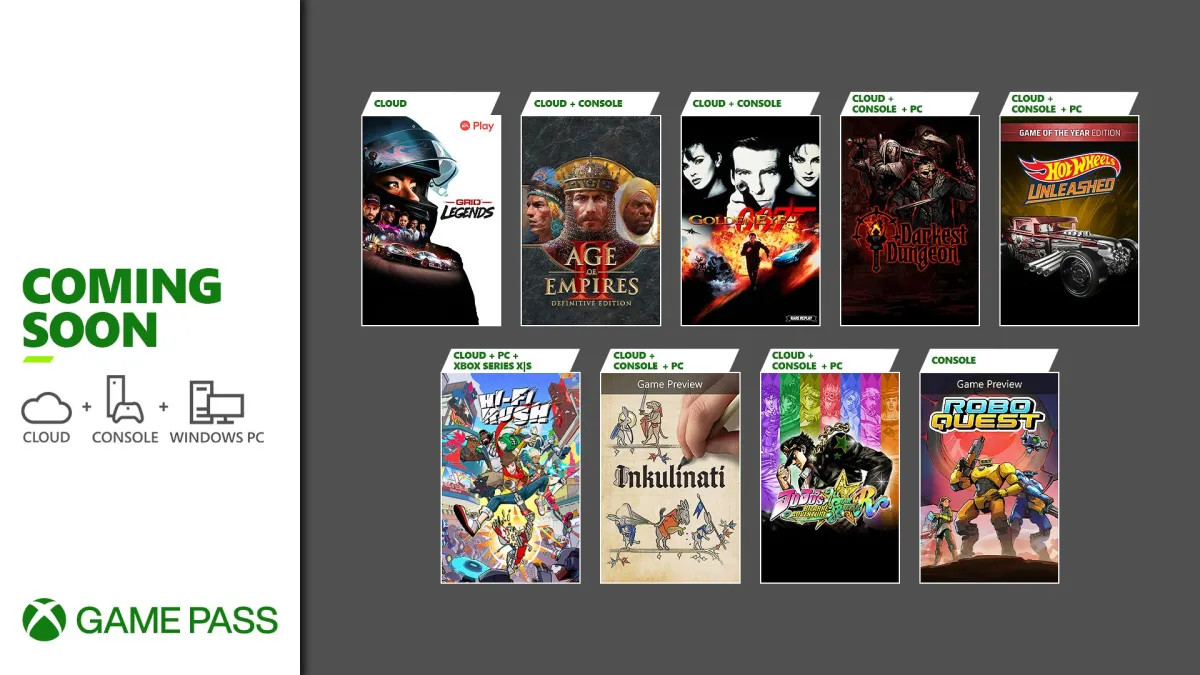 GoldenEye 007 remasterizado, Age of Empires II y el nuevo juego de acción Hi-Fi Rush: Microsoft anuncia la próxima actualización del catálogo de Game Pass GoldenEye 007 remasterizado, Age of Empires II y el nuevo juego de acción Hi-Fi Rush: Microsoft anuncia la próxima actualización del catálogo de Game Pass