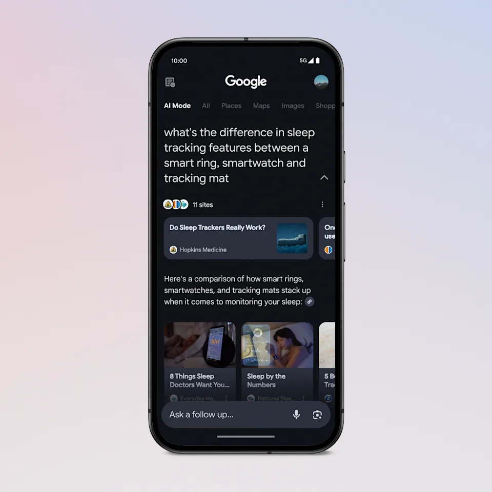 Imágenes con modo AI Imágenes con modo AI