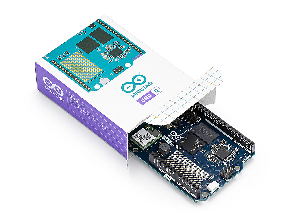 Desembalaje de la placa Arduino UNO Q