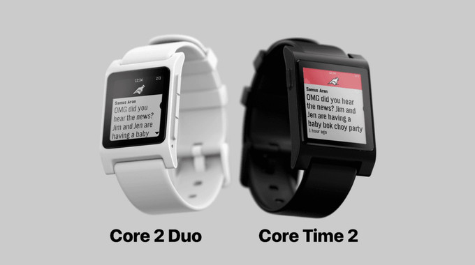 Ahora son el Pebble 2 Duo y el Pebble Time 2. Ilustración: Pebble Ahora son el Pebble 2 Duo y el Pebble Time 2. Ilustración: Pebble