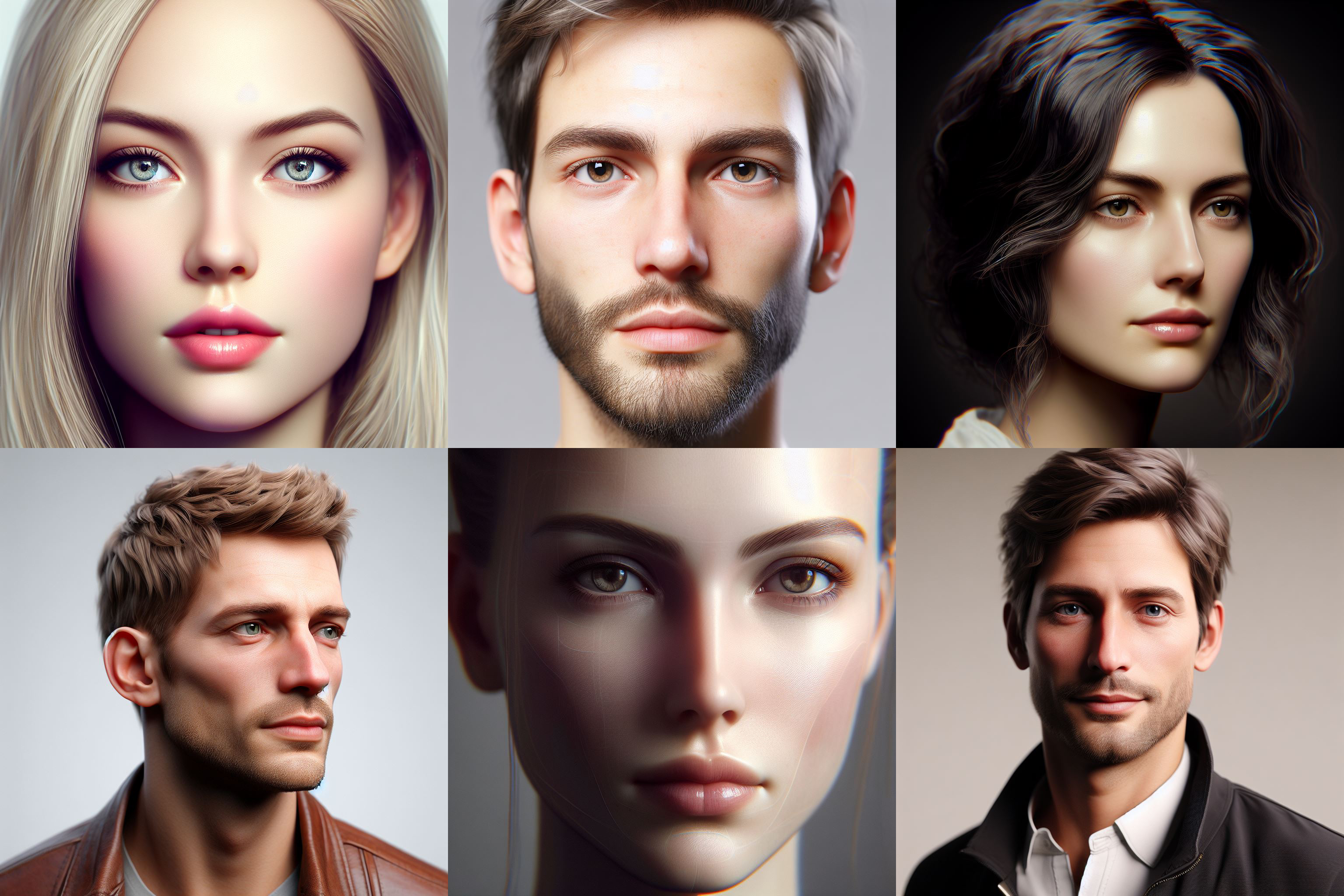 La gente confía más en las caras blancas de las fotos generadas que en las reales: estudio La gente confía más en las caras blancas de las fotos generadas que en las reales: estudio