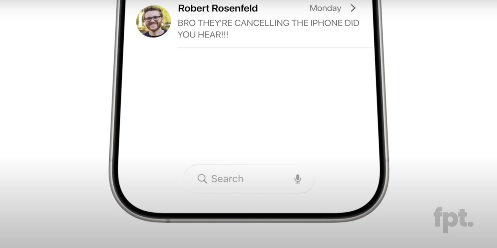 Supuesta búsqueda de mensajes en iOS 19 Supuesta búsqueda de mensajes en iOS 19
