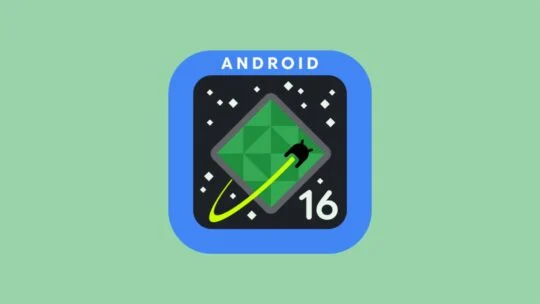 Logotipo de Android 16