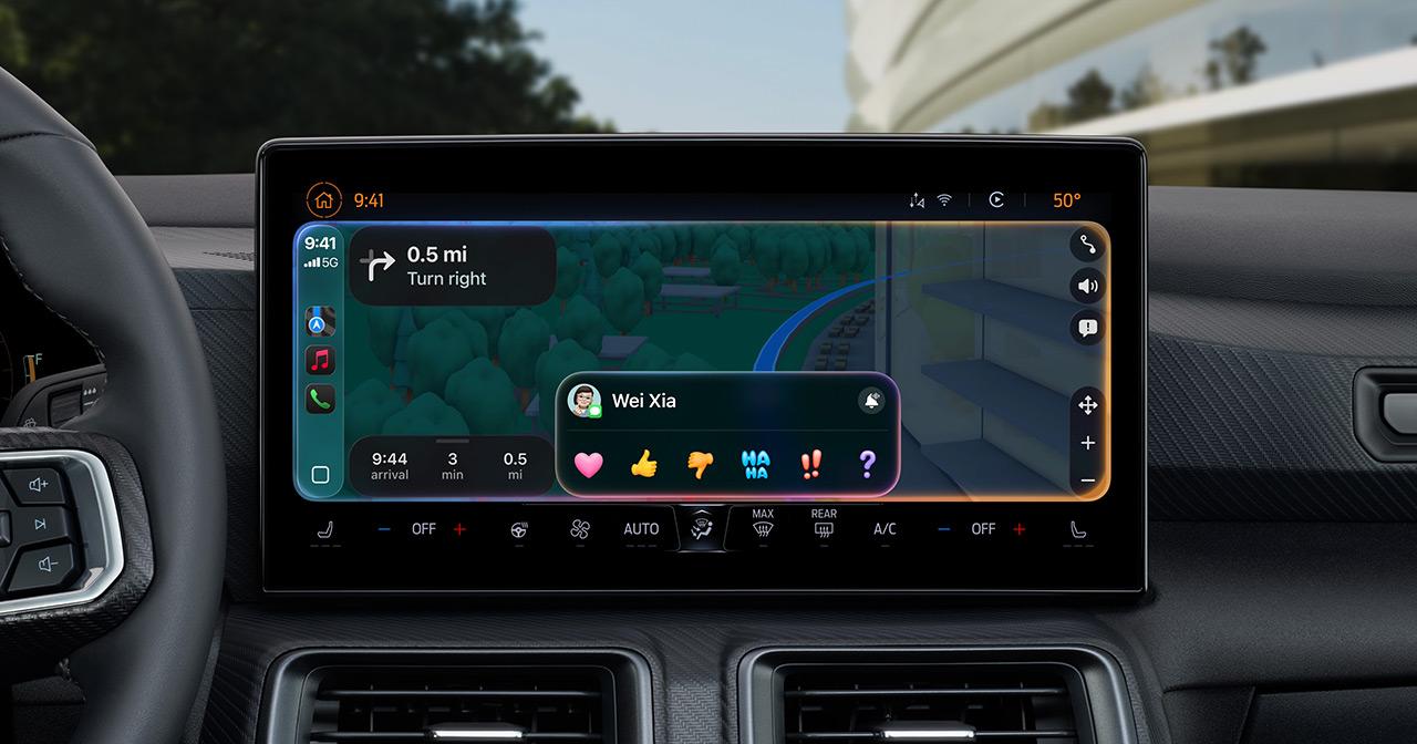 Respuestas rápidas en CarPlay Respuestas rápidas en CarPlay