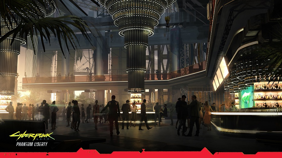 Club de élite en una catedral capturada: en el nuevo artwork de la expansión Phantom Liberty para Cyberpunk 2077 los desarrolladores mostraron el lugar de descanso, negociaciones y cierre de tratos importantes de las personas más influyentes de Night City-2 Club de élite en una catedral capturada: en el nuevo artwork de la expansión Phantom Liberty para Cyberpunk 2077 los desarrolladores mostraron el lugar de descanso, negociaciones y cierre de tratos importantes de las personas más influyentes de Night City-2