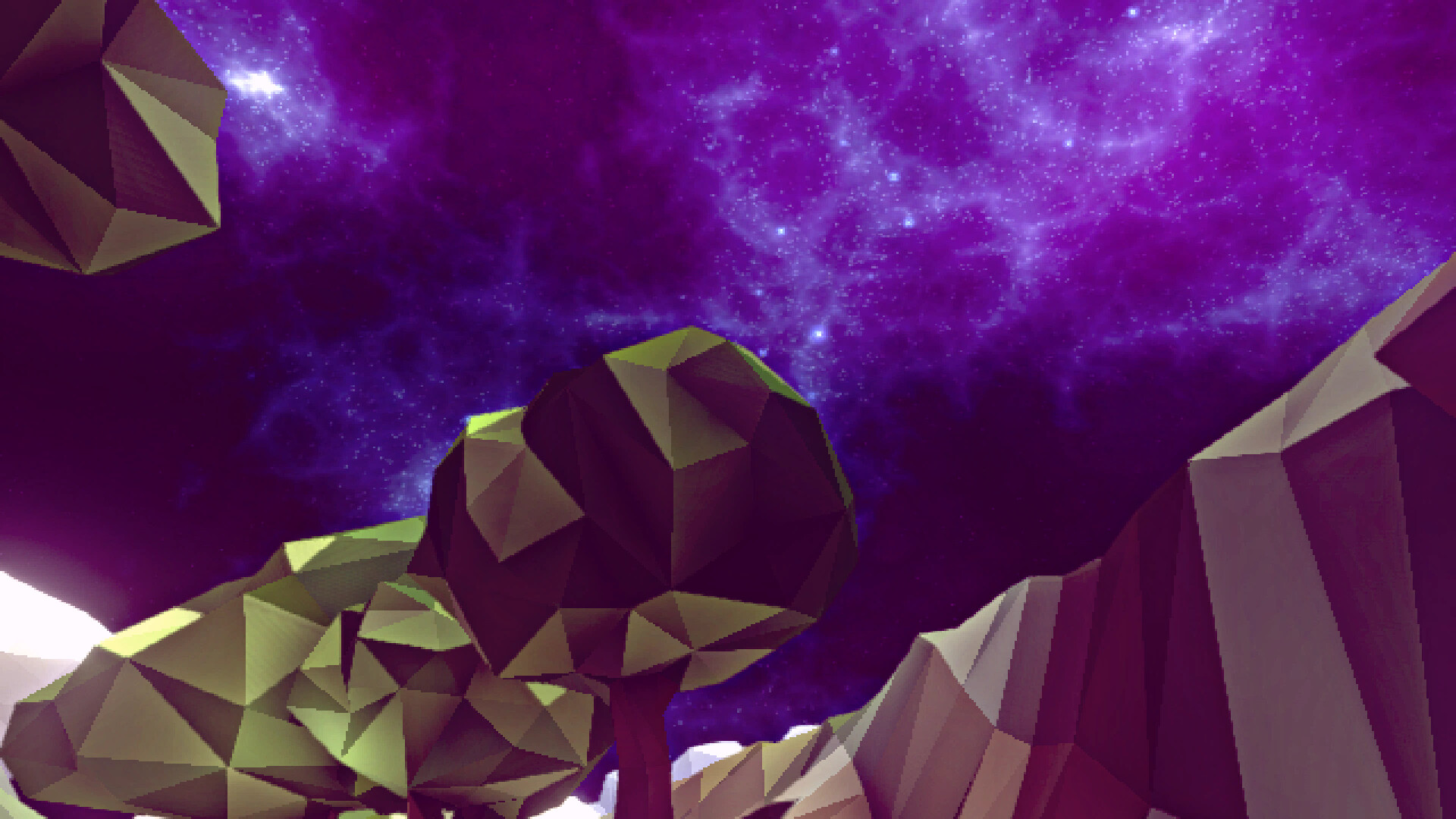 Captura de pantalla de Dreamcore Retro, un jugador en un entorno misterioso
