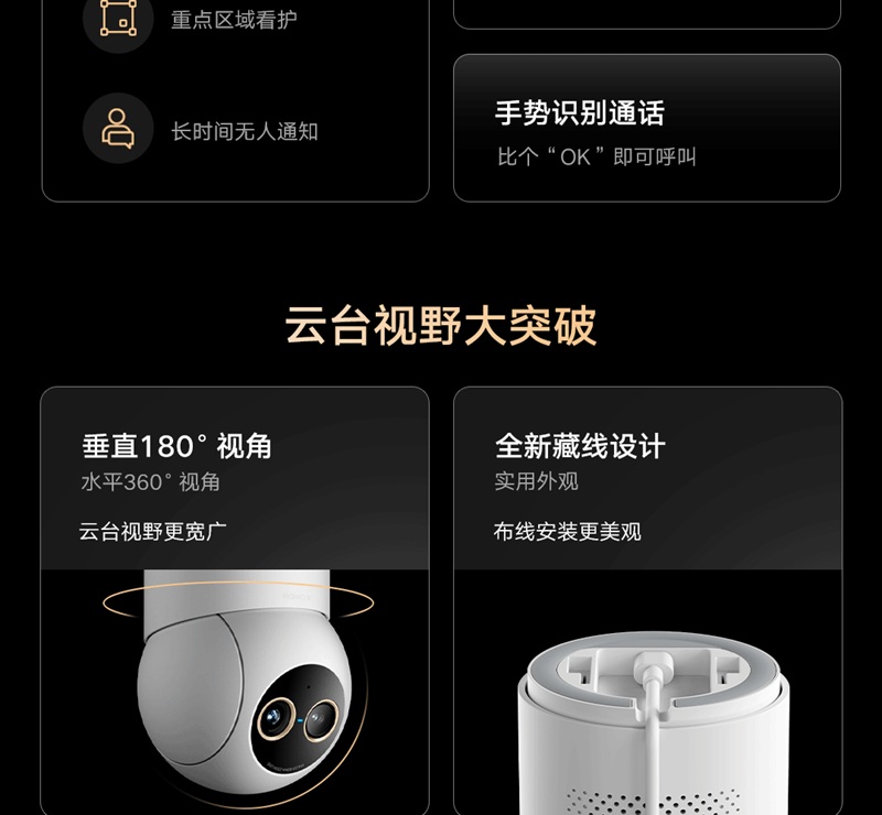 Interior con Xiaomi Mi Smart Camera 4 Zoom