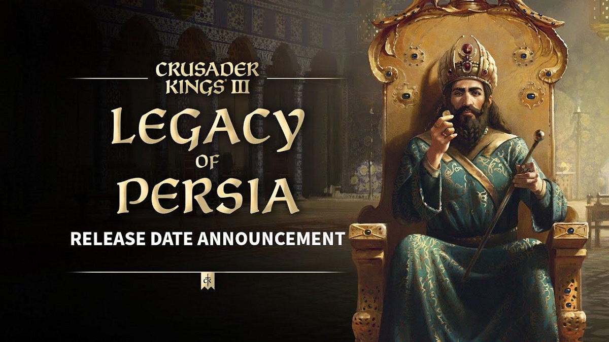 Paradox Interactive ha revelado la fecha de lanzamiento del complemento Legacy of Persia para el juego de gran estrategia histórica Crusader Kings 3 y ha presentado su nuevo tráiler Paradox Interactive ha revelado la fecha de lanzamiento del complemento Legacy of Persia para el juego de gran estrategia histórica Crusader Kings 3 y ha presentado su nuevo tráiler